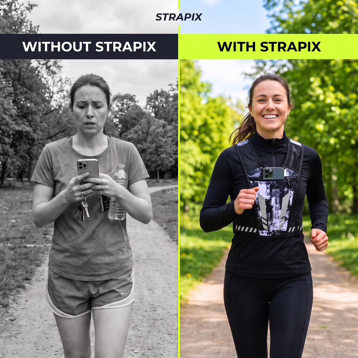 Hands-Free Reflective Running Vest