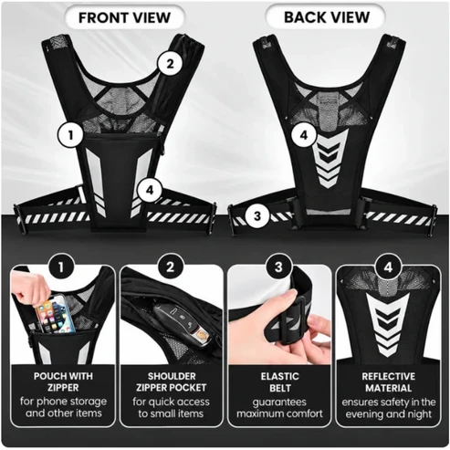 Runnex vest features